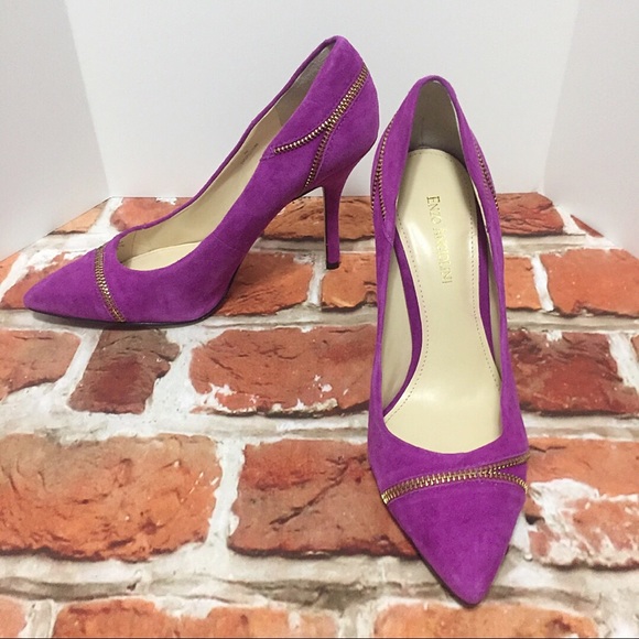 Enzo Angiolini Shoes Enzo Angiolini Suede Pop Culture Zip Detail